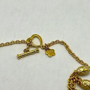 Lauren g adams gold tone necklace